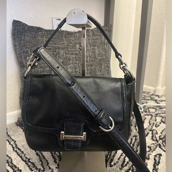 Coach Taylor Leather crossbody Bag - Picture 1 of 10